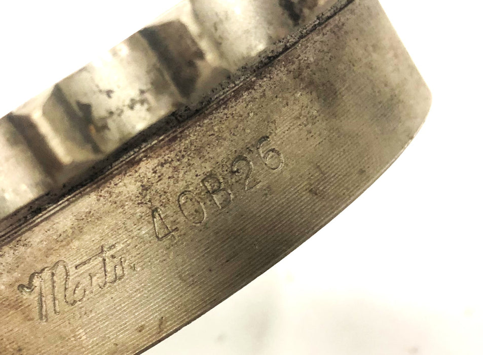 Martin 1.24 Inch Bore Roller Chain Sprocket 40B26 USED