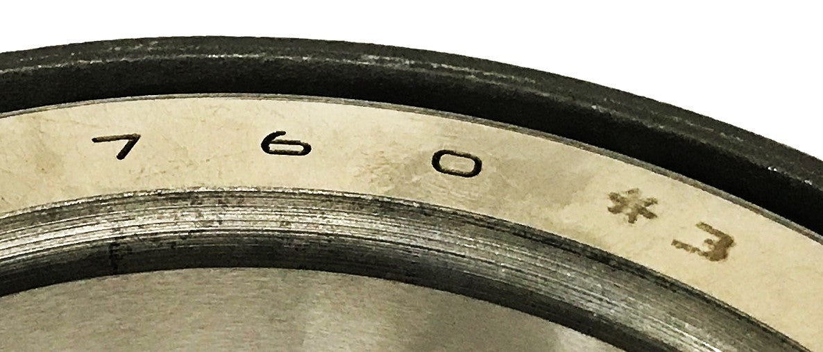 Timken Tapered Roller Bearing Cone 760-3 NOS
