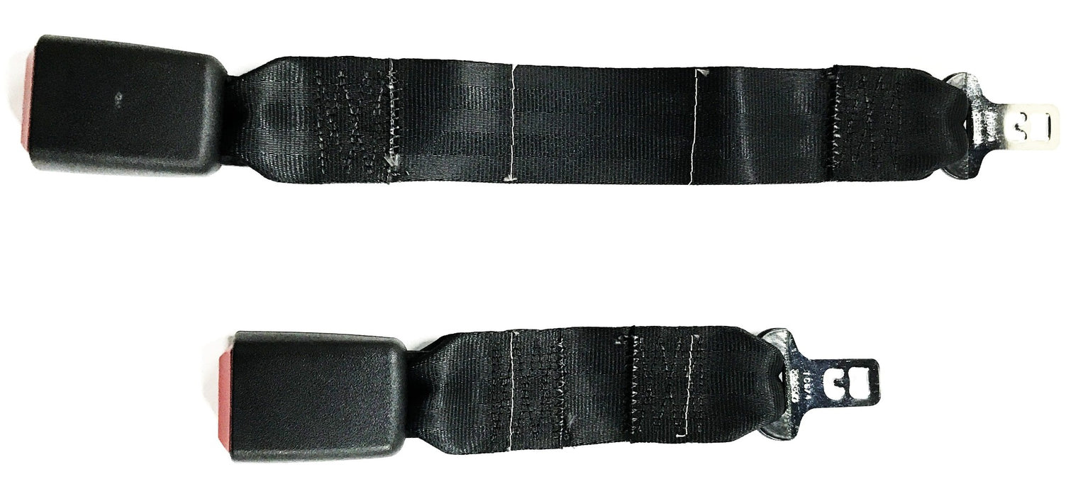 GM OEM Seat Belt Extensions for 2009 Chevy Malibu 12514192 and 12514185 NOS