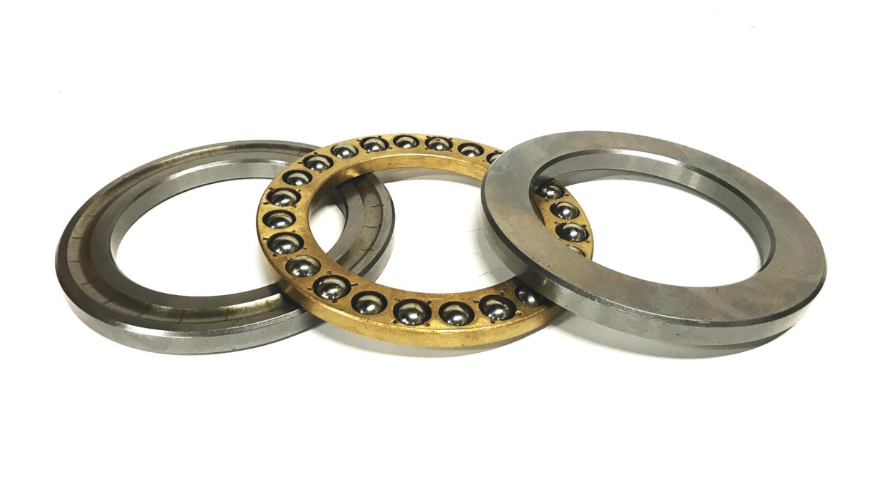 Unbranded 7-3/4 inch Brass/Stainless Steel Thrust Cage Ball Bearing NOS