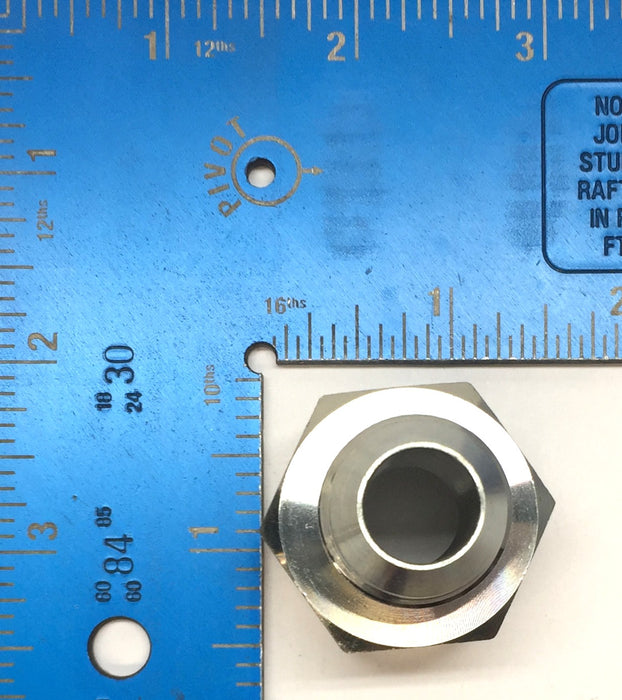 Fastenal 3/4"(F) JIC 1-1/16-12x5/8 JIC(M) Expander/Reducer 2406-12-10 [Lot of 2]