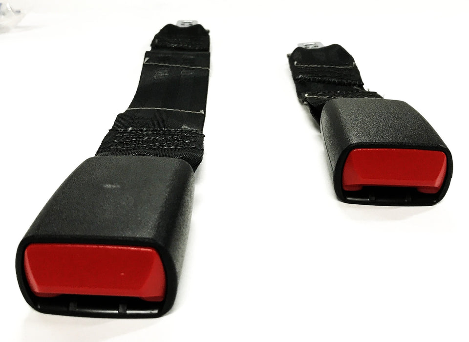 GM OEM Seat Belt Extensions for 2009 Chevy Malibu 12514192 and 12514185 NOS