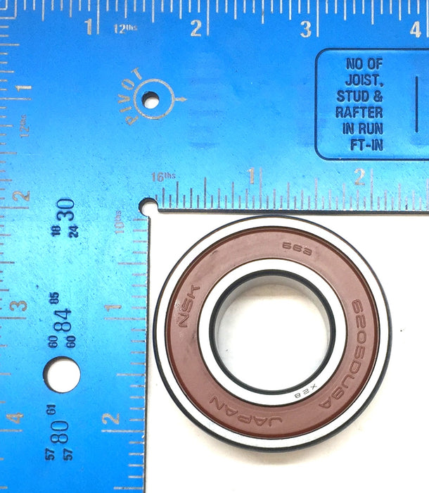 NSK/Cummins Sealed Roller Ball Bearing 6205DU8A (X28) NOS