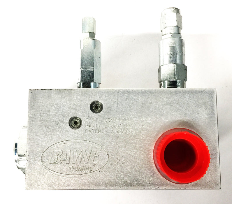 Bayne Thinline/Cross Diverter Valve 6091-0700 (6092-0700) NOS