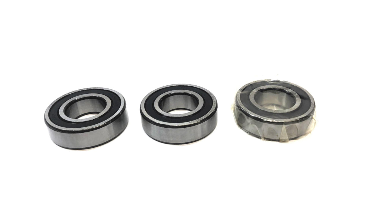 FAG Rubber Sealed Deep Groove Ball Bearing 6205-2RSR-C3 [Lot of 3] NOS