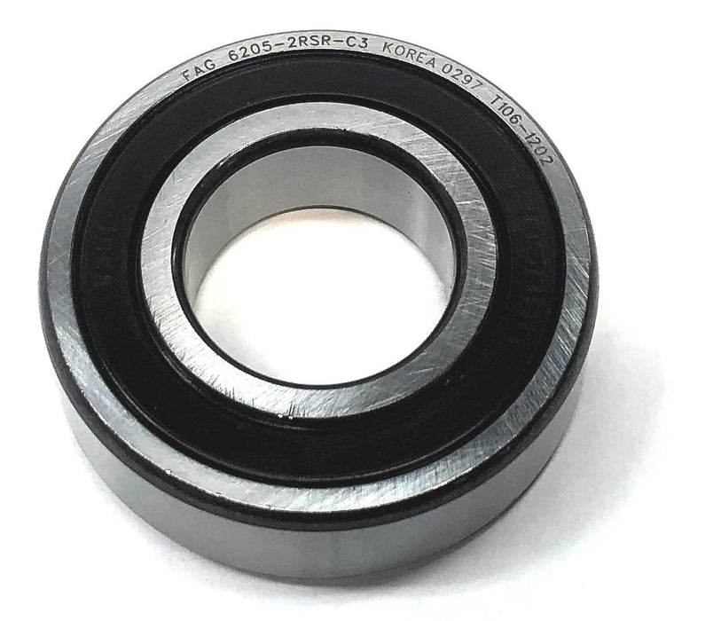 FAG Rubber Sealed Deep Groove Ball Bearing 6205-2RSR-C3 [Lot of 3] NOS