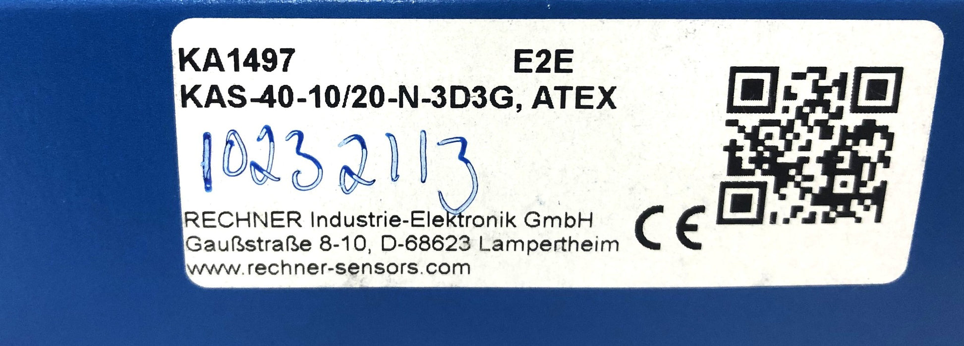 Rechner KA1497 Sensor KAS-10-10/20-N-3D3G NOS