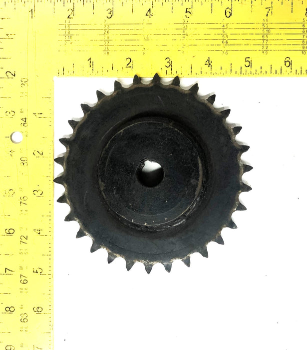Unbranded 0.62 Inch Bore Roller Chain Sprocket 40B30F-5/8 NOS