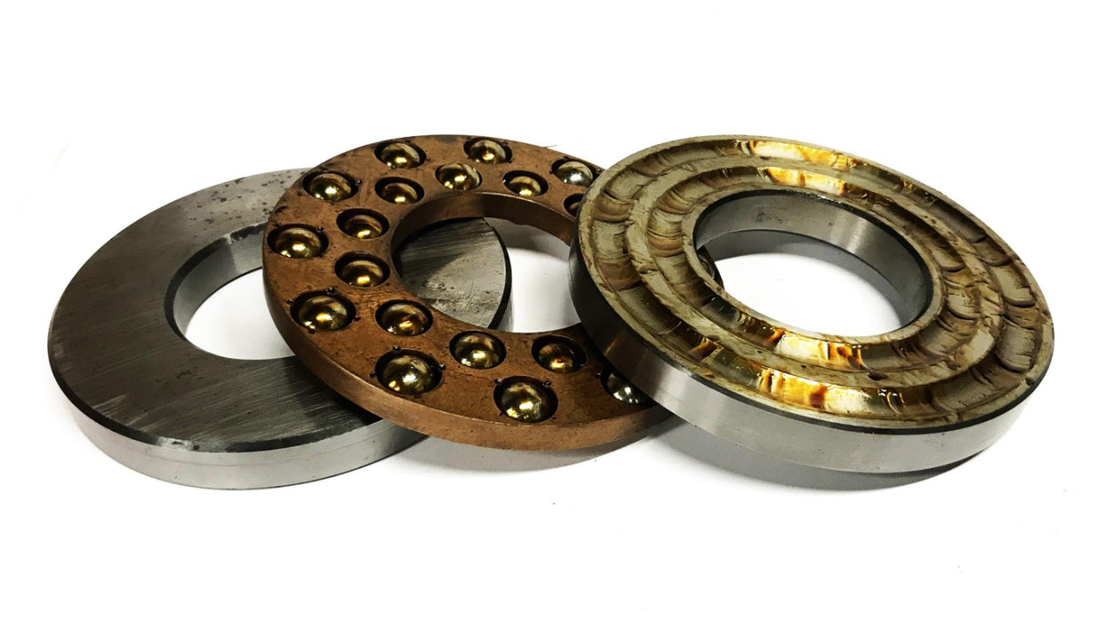 Unbranded 5-1/4 inch Brass/Stainless Steel Thrust Cage Ball Bearing NOS