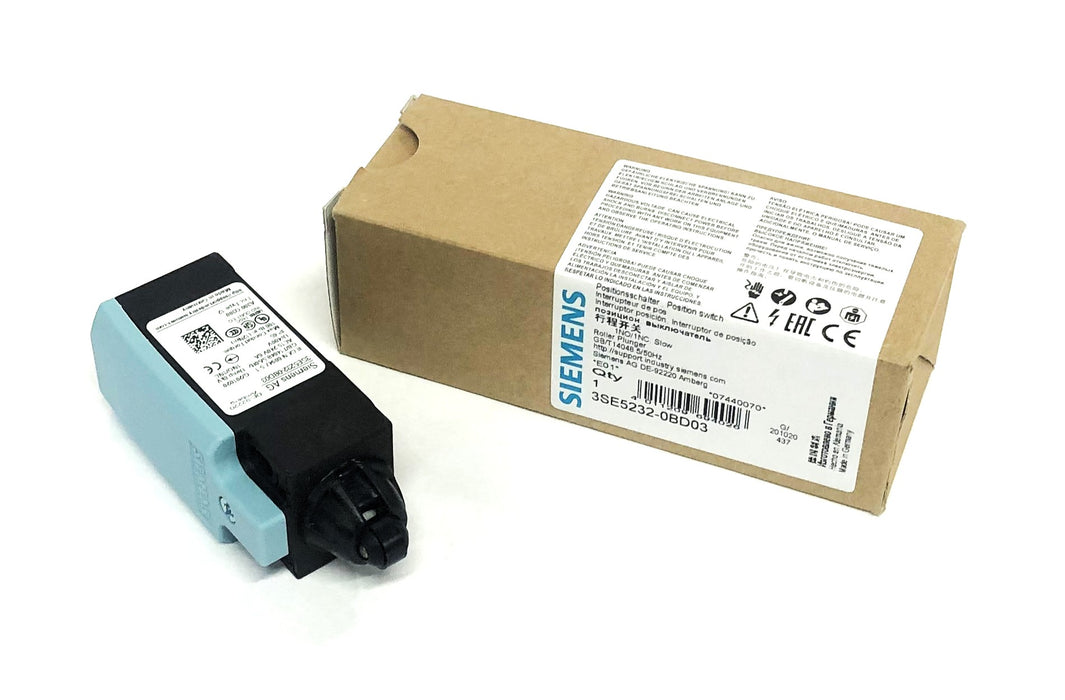 Siemens Roller Plunger Switch 3SE5232-0BD03 NOS