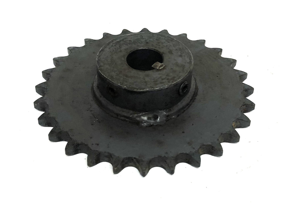 Browning 0.74 Inch Bore Roller Chain Sprocket H4028X 3/4 USED