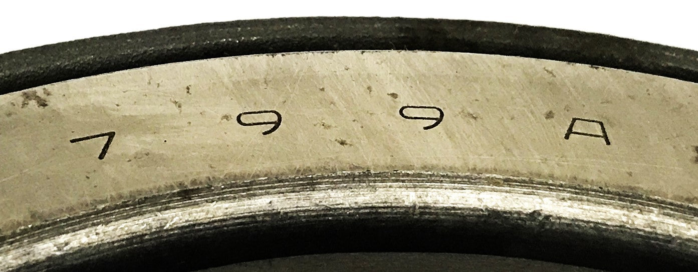 Timken Tapered Roller Bearing Cone and Cup Assembly 799A/792B NOS