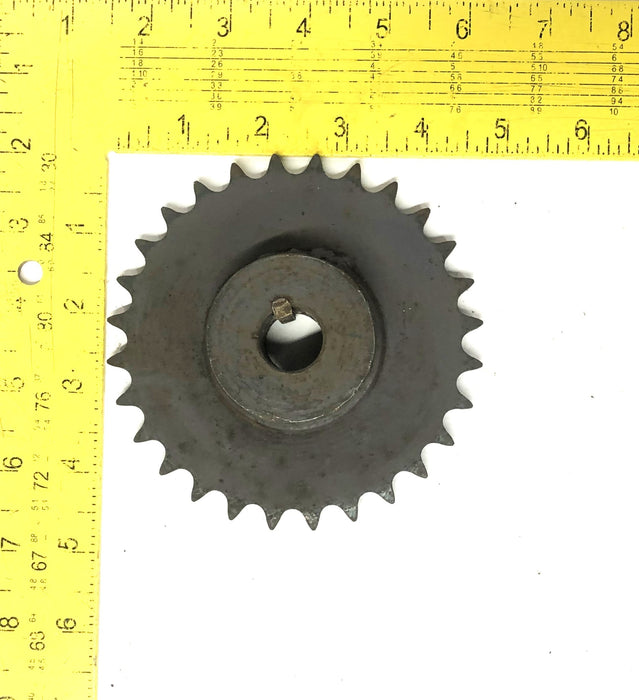 Browning 0.74 Inch Bore Roller Chain Sprocket H4028X 3/4 USED