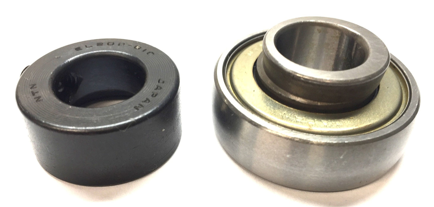 NTN Insert Ball Bearing AL202-010 with Set Screw Collar (EL202-010) (No Box) NOS