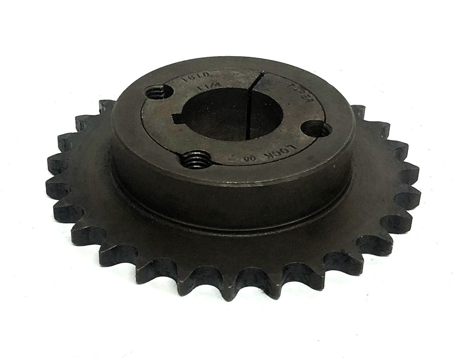 Martin Roller Chain Sprocket With 1610X1-1/4 Taper-Lock Bushing 40BTB28 NOS