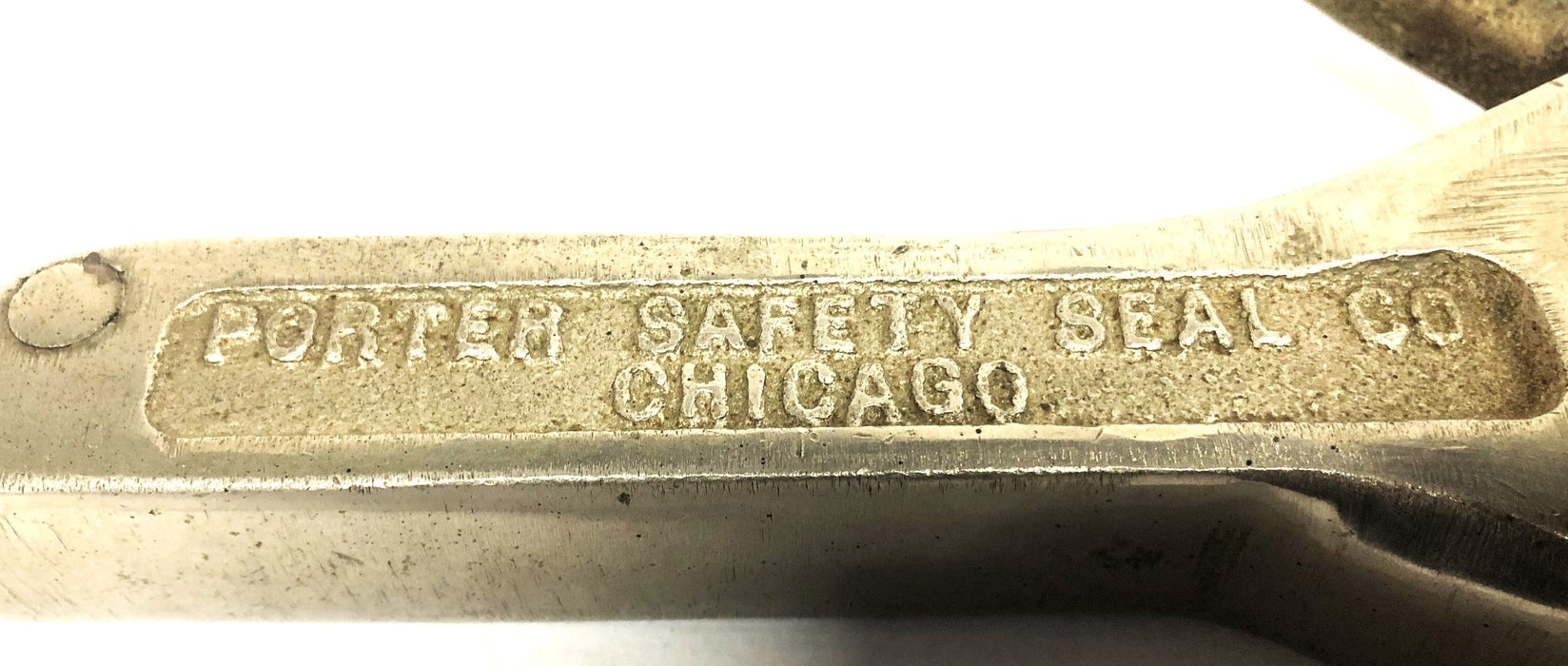 Porter Safety Seal Co Bank Bag Truck Trailer Sealer 6-10-02&5-9-16 USED