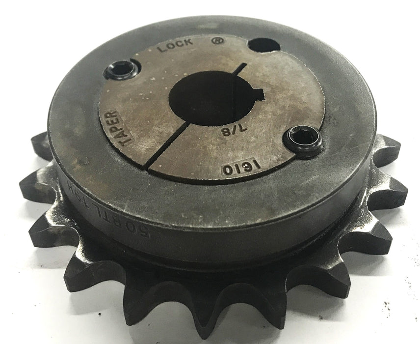 Unbranded Roller Chain Sprocket With Taper Lock 50BTL19H NOS