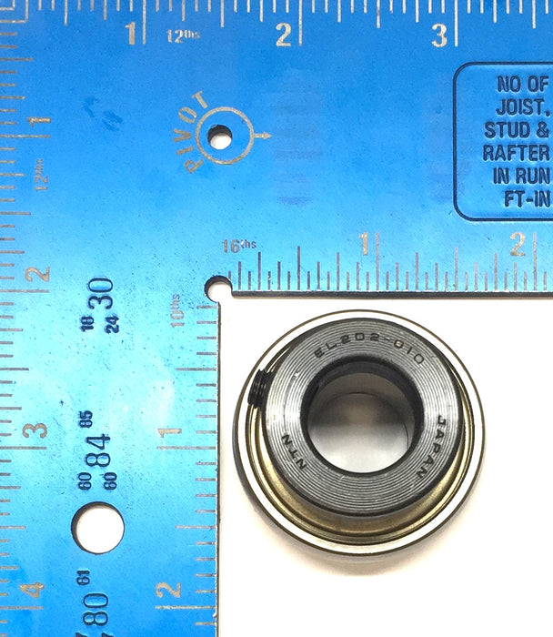 NTN Insert Ball Bearing AL202-010 with Set Screw Collar (EL202-010) (No Box) NOS