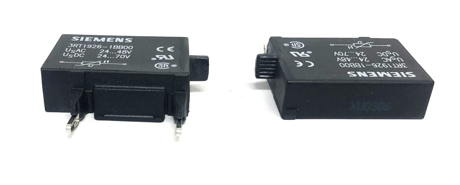 Siemens Surge Suppressor 3RT1926-1BB00 [Lot of 2] NOS