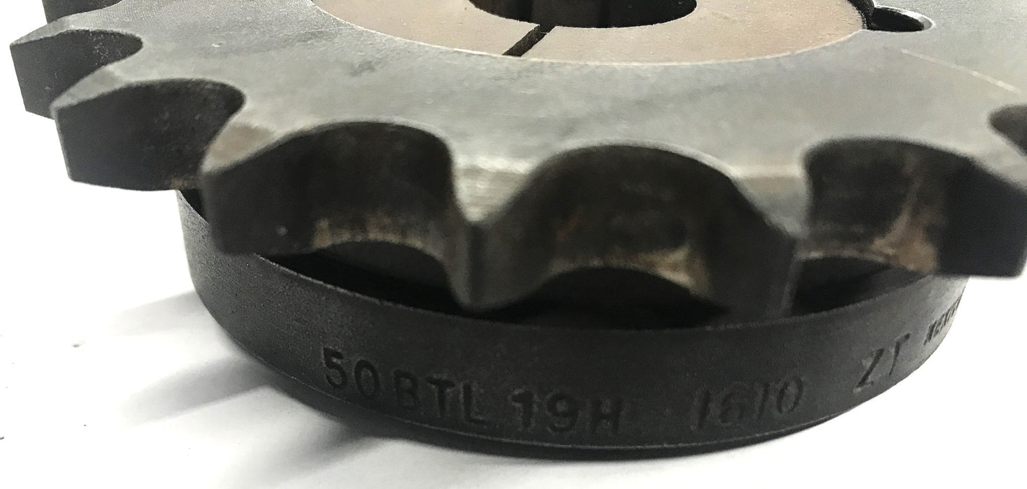Unbranded Roller Chain Sprocket With Taper Lock 50BTL19H NOS
