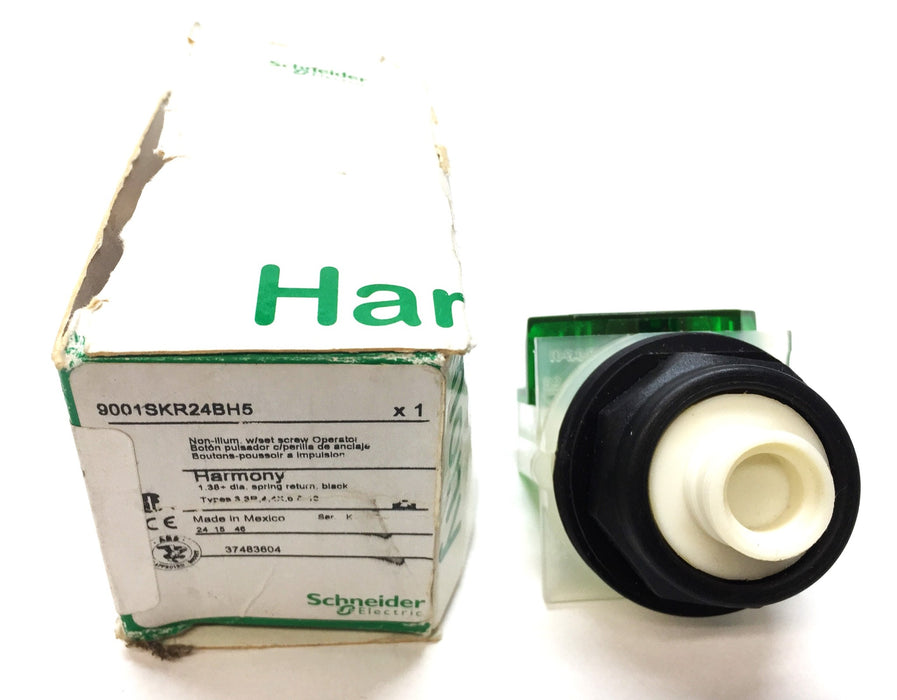 Schneider Push Button 600VAC 10Amp Momentary Switch Assembly 9001SKR24BH5 NOS
