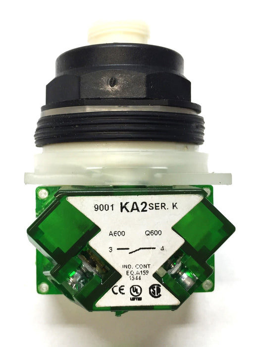 Schneider Push Button 600VAC 10Amp Momentary Switch Assembly 9001SKR24BH5 NOS