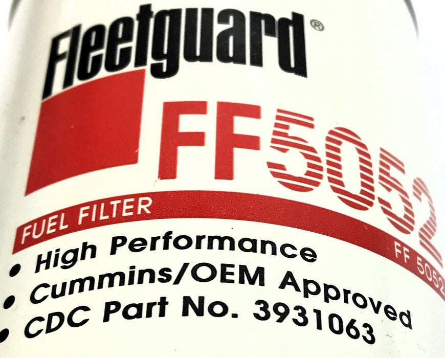 Fleetguard Fuel Filter FF5052 NOS