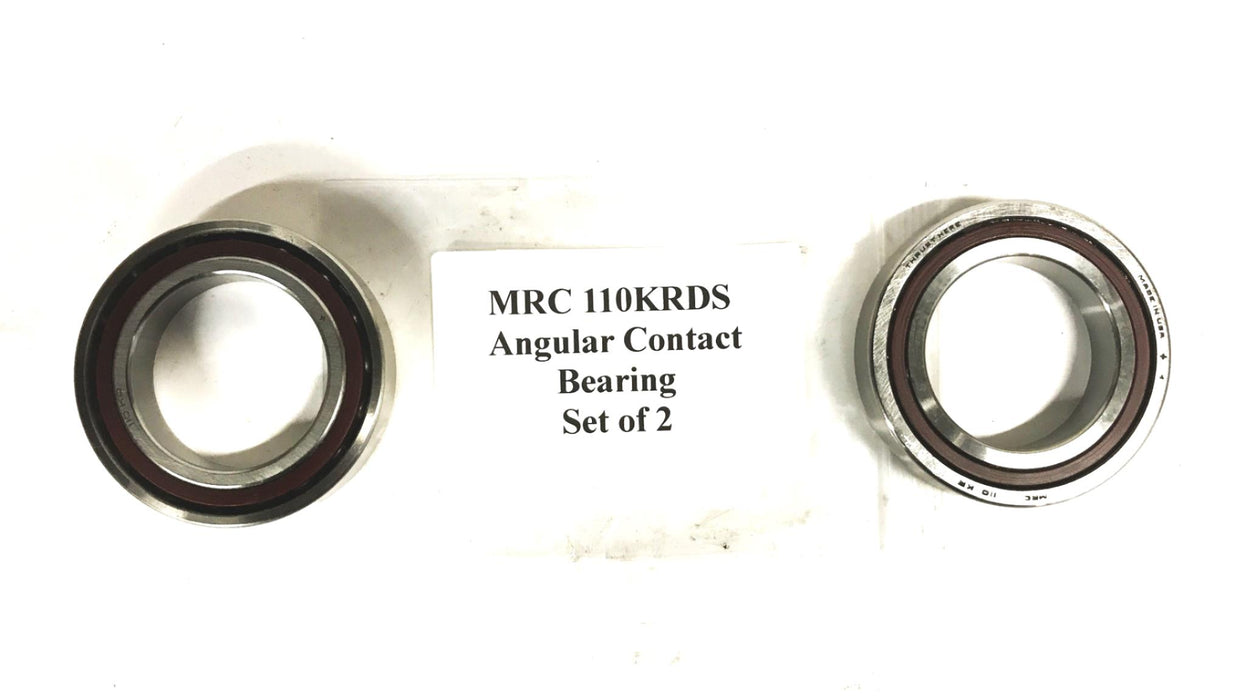 MRC Angular Contact Ball Bearing Set 110KRDS NOS