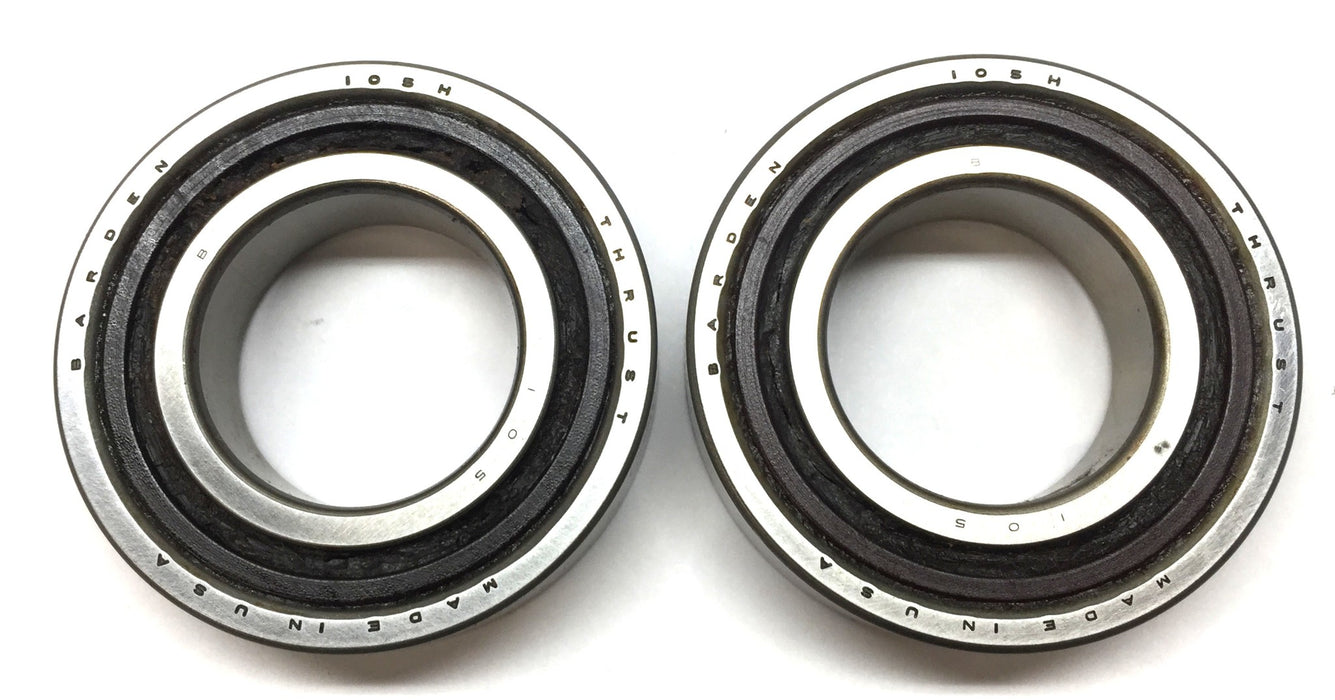 Barden Roller Ball Bearing 105H (105) [Lot of 2] NOS