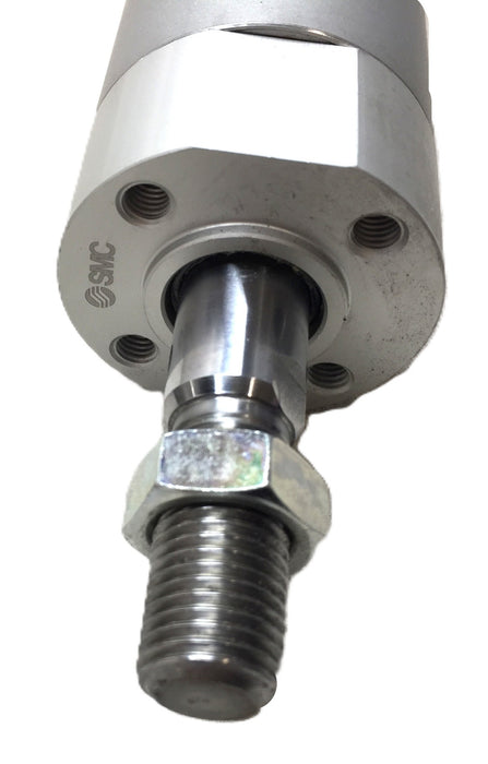 SMC Round Body Pneumatic Cylinder CDG1LH40TN-600Z with Brackets CG-L040 NOS