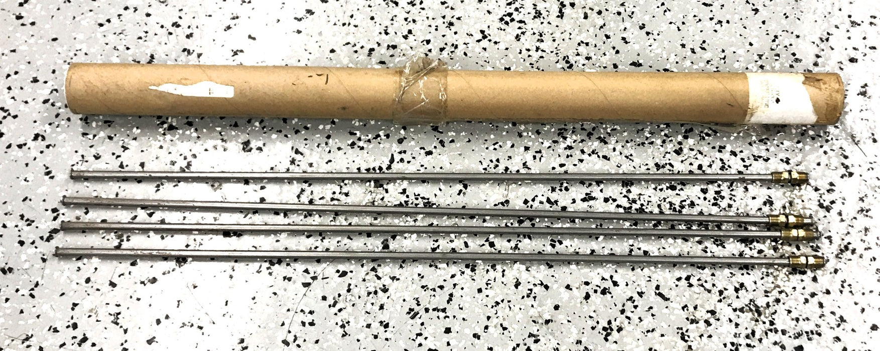 Unbranded Pack of (4) 5/16" x 30" Steel Brake Line NOS