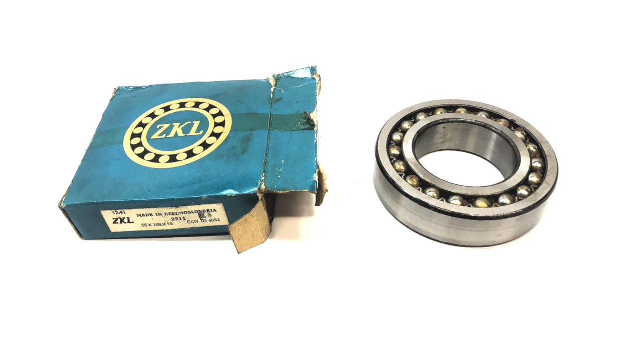 ZKL Self-Aligning Ball Bearing 2211 NOS