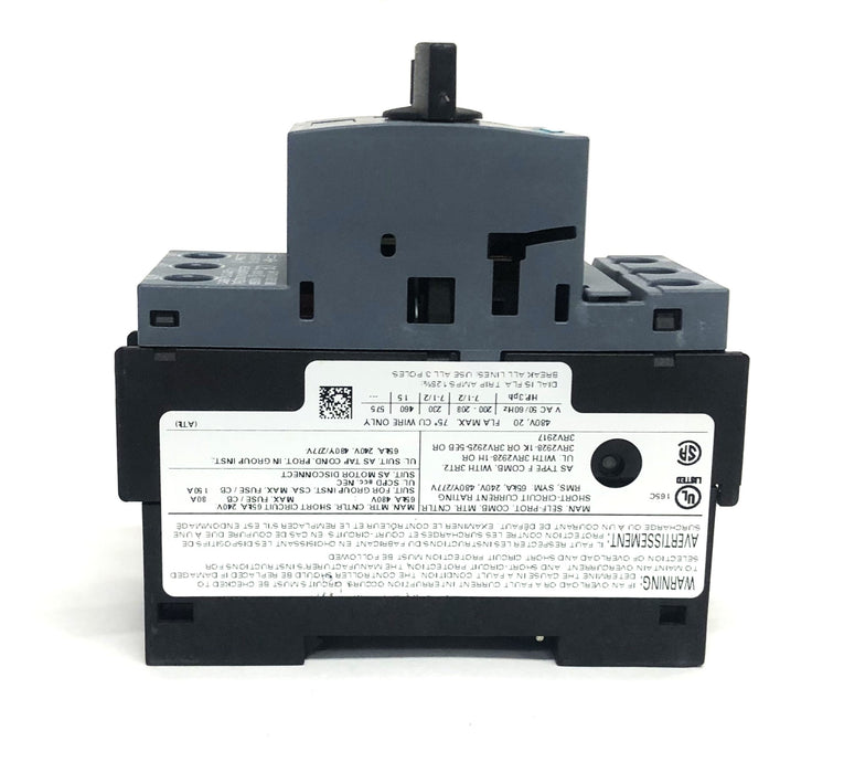 Siemens Circuit Breaker 3RV2021-4BA10 USED