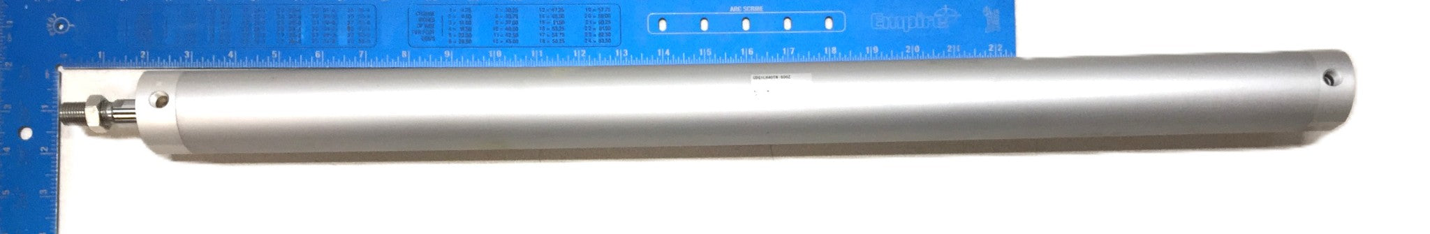 SMC Round Body Pneumatic Cylinder CDG1LH40TN-600Z with Brackets CG-L040 NOS