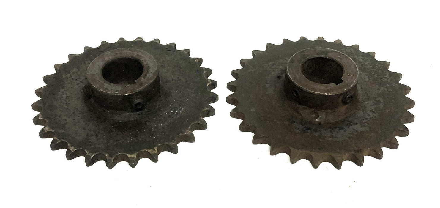 Browning Roller Chain Sprocket H4028X1 [Lot of 2] USED