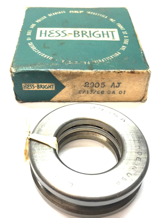 Hess-Bright Thrust Roller Bearing 105H (105) NOS