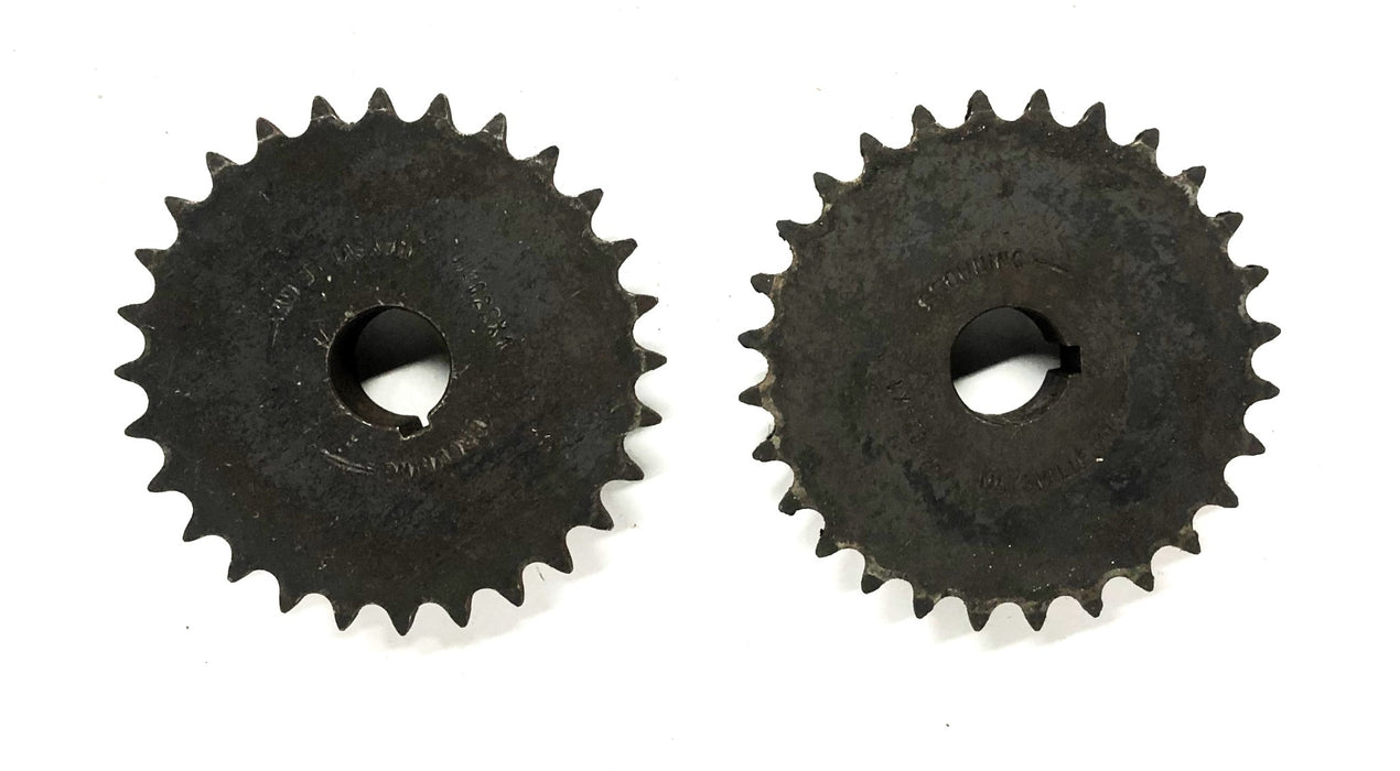 Browning Roller Chain Sprocket H4028X1 [Lot of 2] USED
