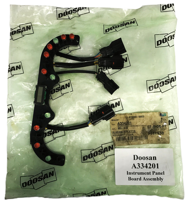 Doosan Forklift Instrument Panel Board Assembly A334201 NOS