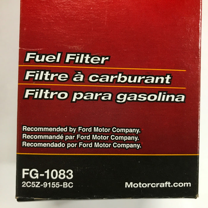 Motorcraft Ford Fuel Filter FG-1083 [Lot of 2] NOS