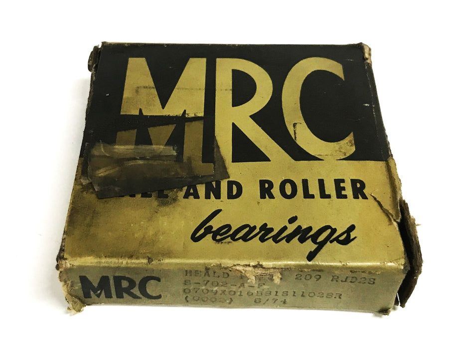 MRC Angular Contact Ball Bearing 209RJD2S NOS