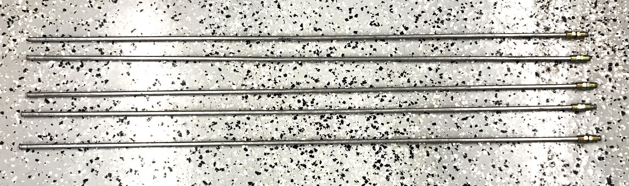 Unbranded 5/16" x 40" Steel Brake Line [Lot of 5] NOS