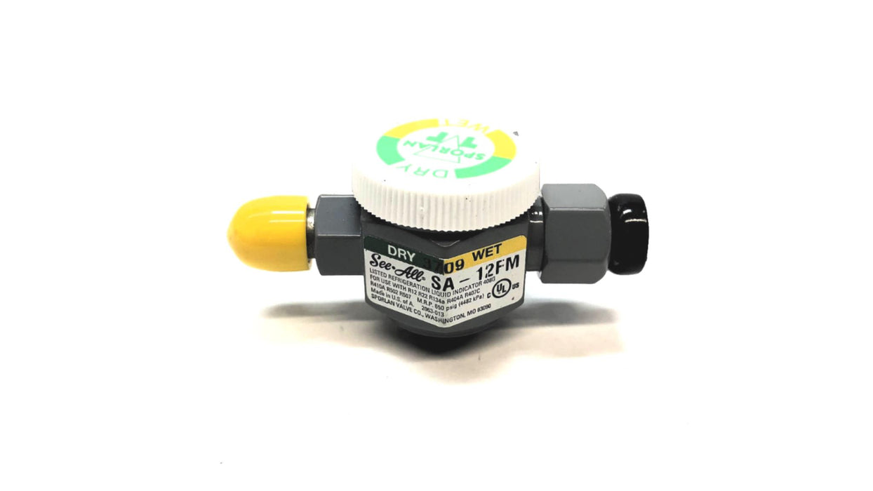 Sporlan 1/4" Moisture & Liquid Indicator SA-12FM (700026) NOS