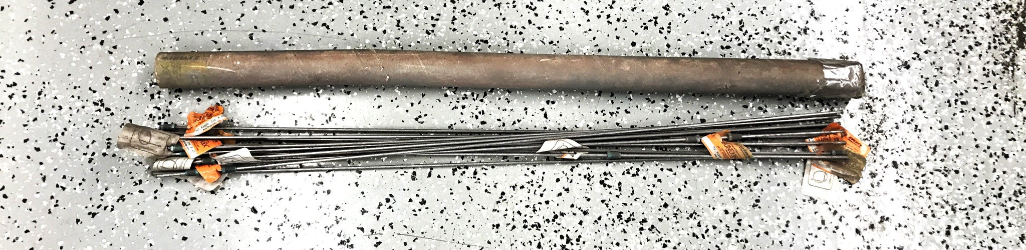Everco Pack of (14) 3/16" x 40" Hydraulic Brake Line B3340 NOS