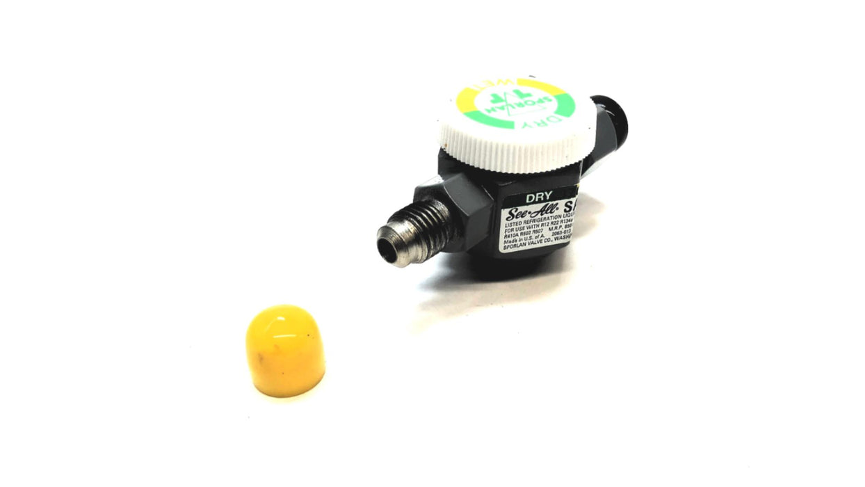 Sporlan 1/4" Moisture & Liquid Indicator SA-12FM (700026) NOS