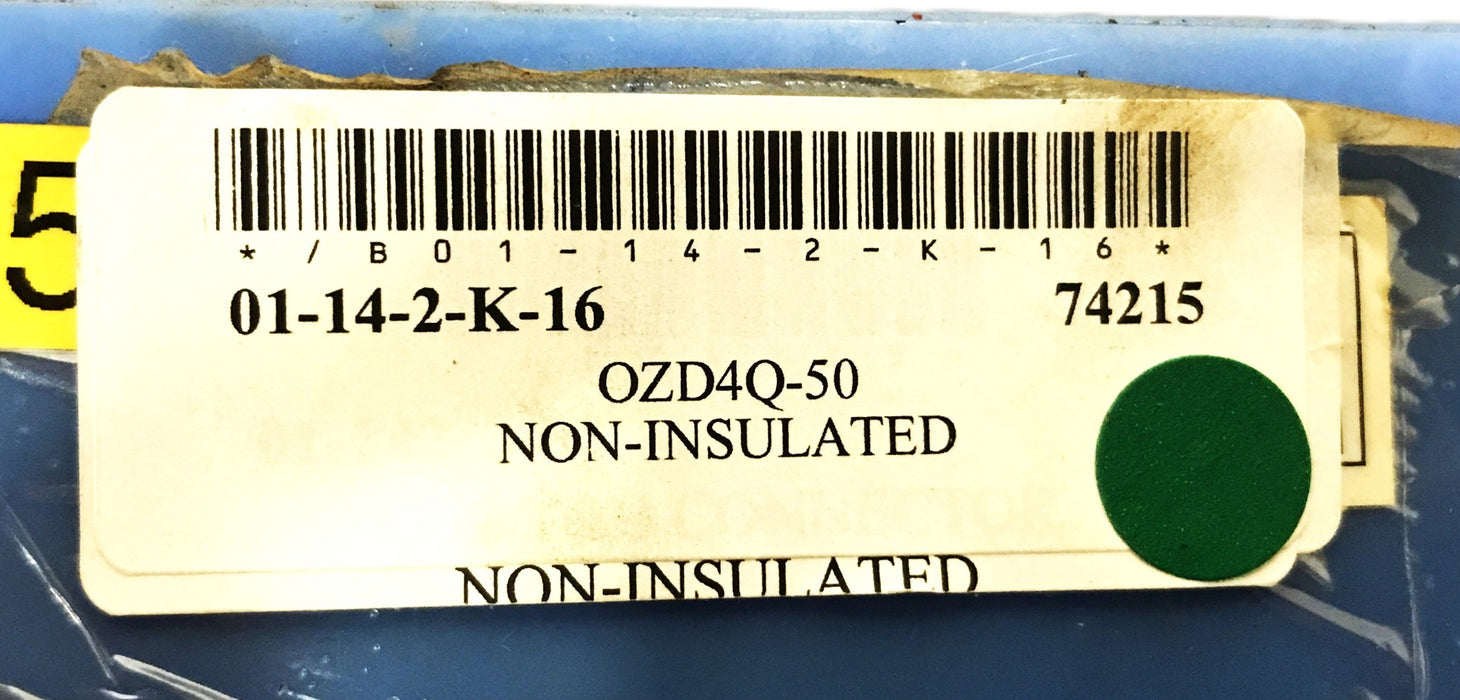 Gedney 1/2 inch Straight Liquid Tight Connector OZD4Q-50 [Lot of 5] NOS