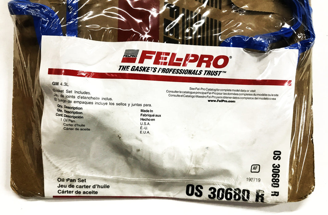 Fel-Pro Engine Oil Pan Gasket Set OS-30680-R NOS