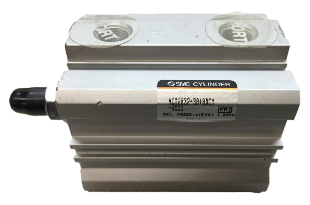 SMC Compact Pneumatic Cylinder NCQ2B32-30+0DCM NOS