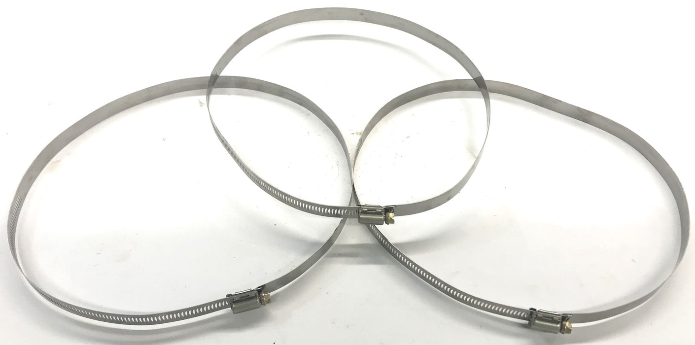 Breeze 152 MM Hose Clamp [Lot Of 3] NOS