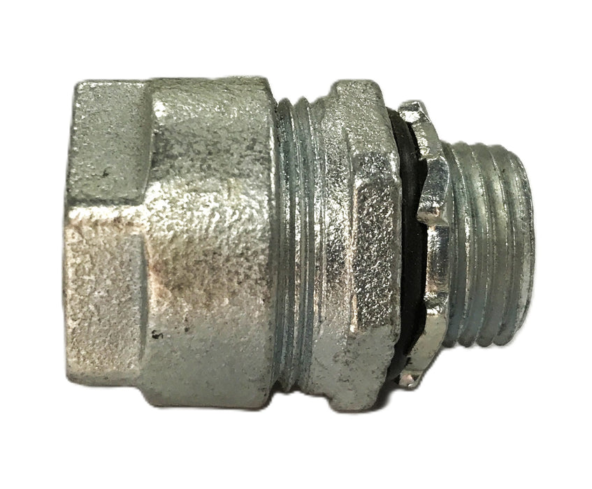 Gedney 1/2 inch Straight Liquid Tight Connector OZD4Q-50 [Lot of 5] NOS