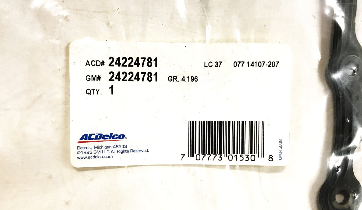 ACDelco Automatic Transmission Pan Gasket 24224781 NOS